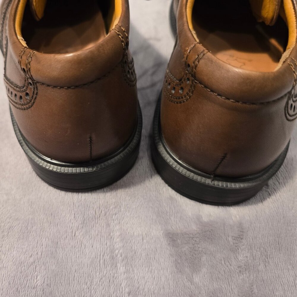 ecco authentic Oxford laced brown shoes Like new Size 42 - Picture 7 of 7
